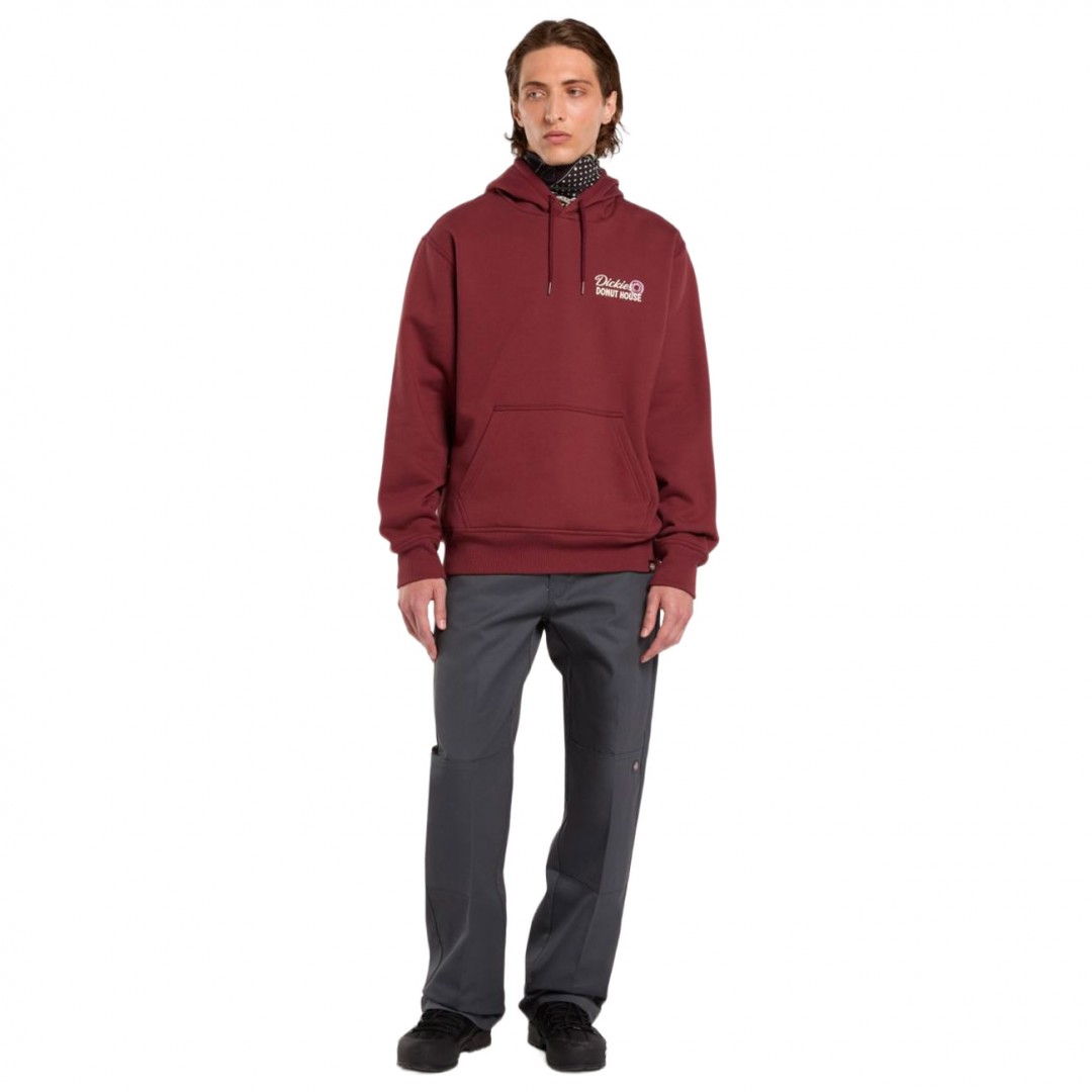 DICKIES DONUT HOUSE HOODIE DK0A88ATL16-L16 Μπορντό