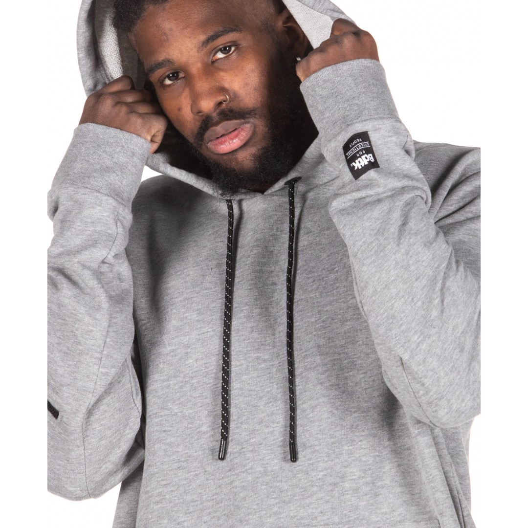 BODYTALK MEN'S LOOSE HOODIE 1192-951525-54680 ΓΚΡΙ
