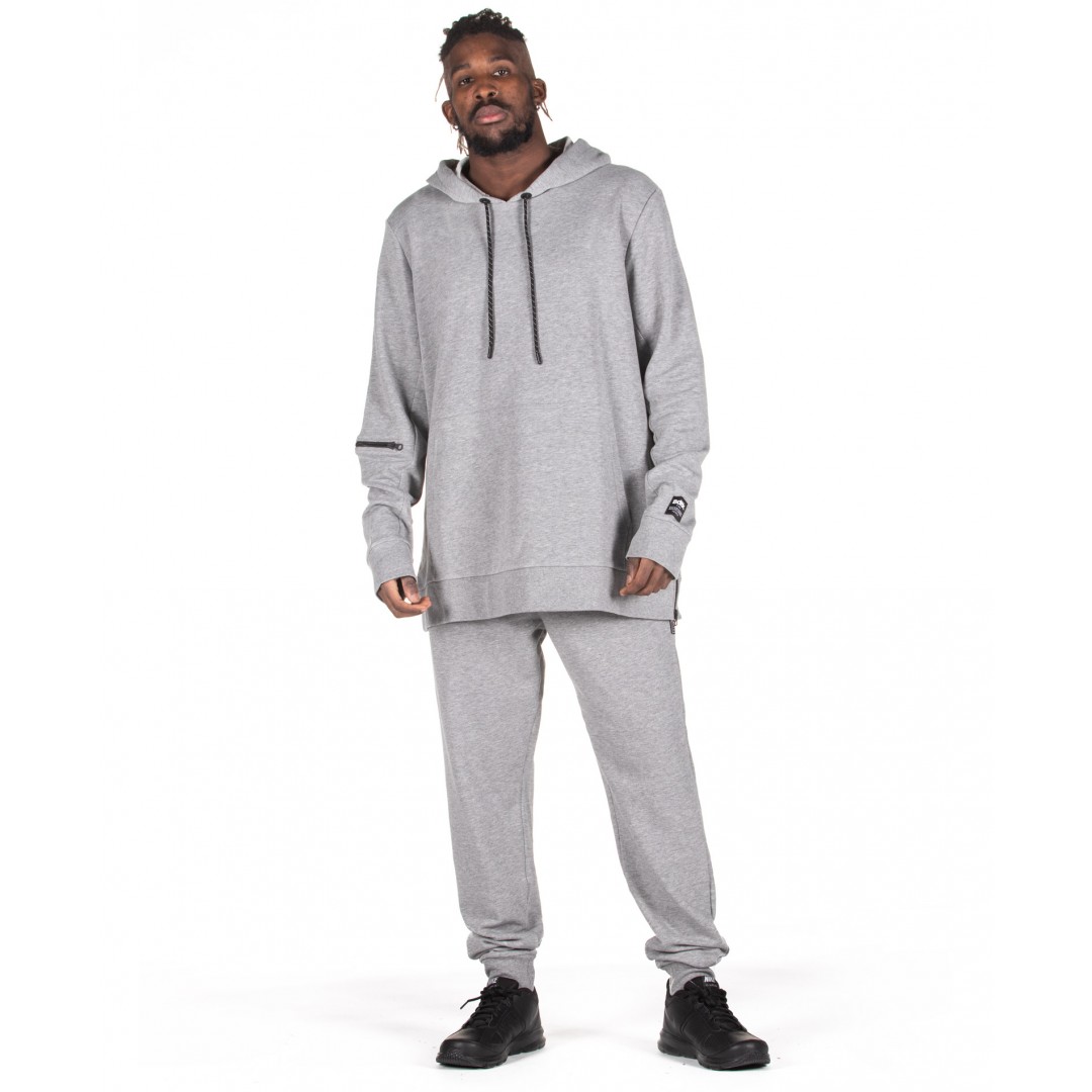 BODYTALK MEN'S LOOSE HOODIE 1192-951525-54680 ΓΚΡΙ