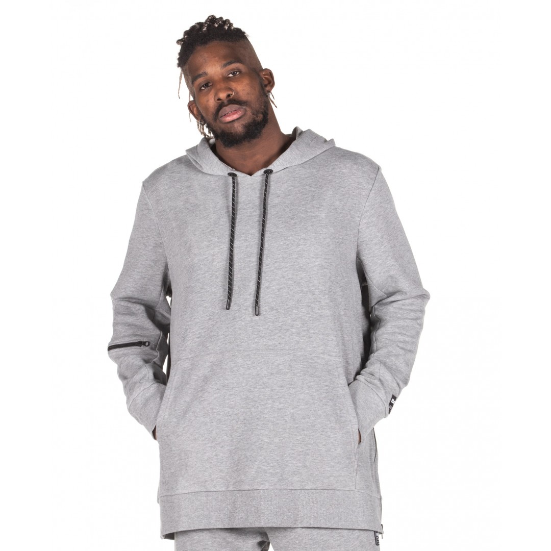 BODYTALK MEN'S LOOSE HOODIE 1192-951525-54680 ΓΚΡΙ