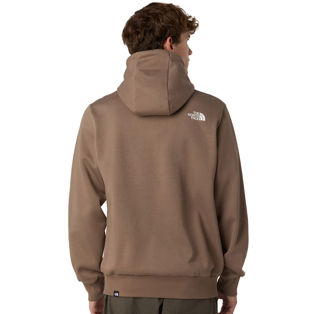 THE NORTH FACE M SIMPLE DOME HOODIE NF0A89FCBOW-BOW Καφέ