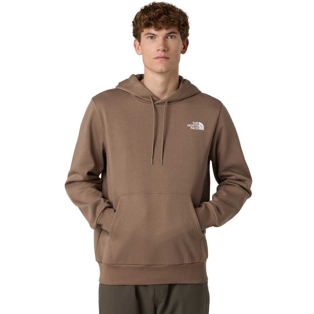 THE NORTH FACE M SIMPLE DOME HOODIE NF0A89FCBOW-BOW Καφέ