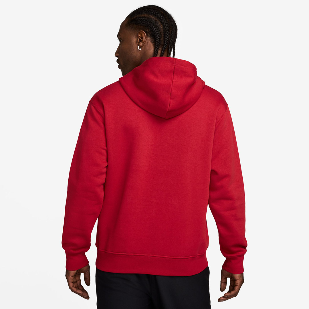 JORDAN BROOKLYN FLEECE HOODIE FV7281-687 Red