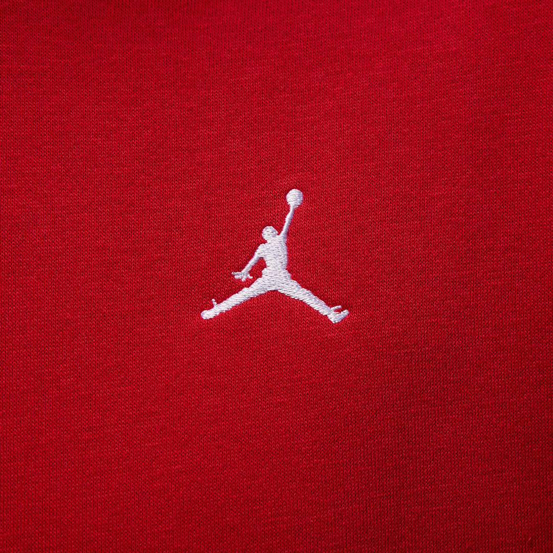 JORDAN BROOKLYN FLEECE HOODIE FV7281-687 Red