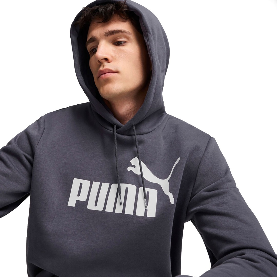PUMA ESS BIG LOGO HOODIE FL 586687-23 Ανθρακί