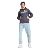 PUMA ESS BIG LOGO HOODIE FL 586687-23 Ανθρακί Εικόνα 3