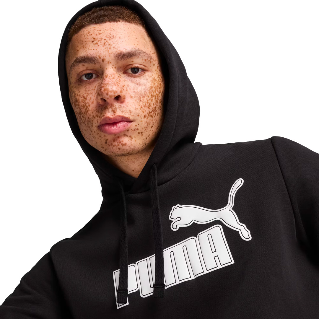 PUMA SPORTS CLUB HOODIE FL 683241-01 Black