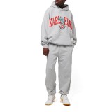 KARL KANI OG EAGLE PRINT OS HOODIE KM243-017-2-GREY MELANGE Γκρί Εικόνα 2