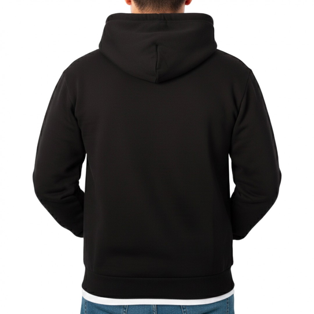 KARL KANI SIGNATURE SCUBA OS HOODIE KM254-043-1-BLACK Μαύρο