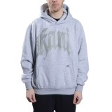 KARL KANI PUFFY OS HOODIE KM244-004-2-GREY MELANGE Grey Image 