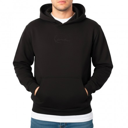 KARL KANI SIGNATURE SCUBA OS HOODIE KM254-043-1-BLACK Μαύρο