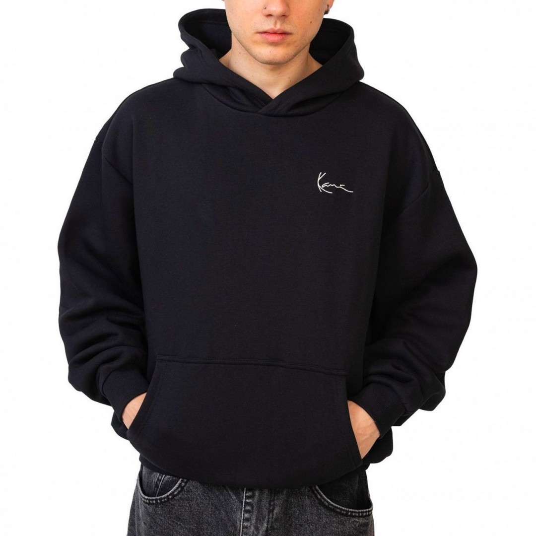 KARL KANI SIGNATURE STAR PRINT OS HOODIE KM253-015-1-BLACK Μαύρο