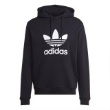 adidas Originals TREFOIL HOODY IM4489 Μαύρο