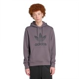 adidas Originals TREFOIL HOODY JY3765 Coal Image 