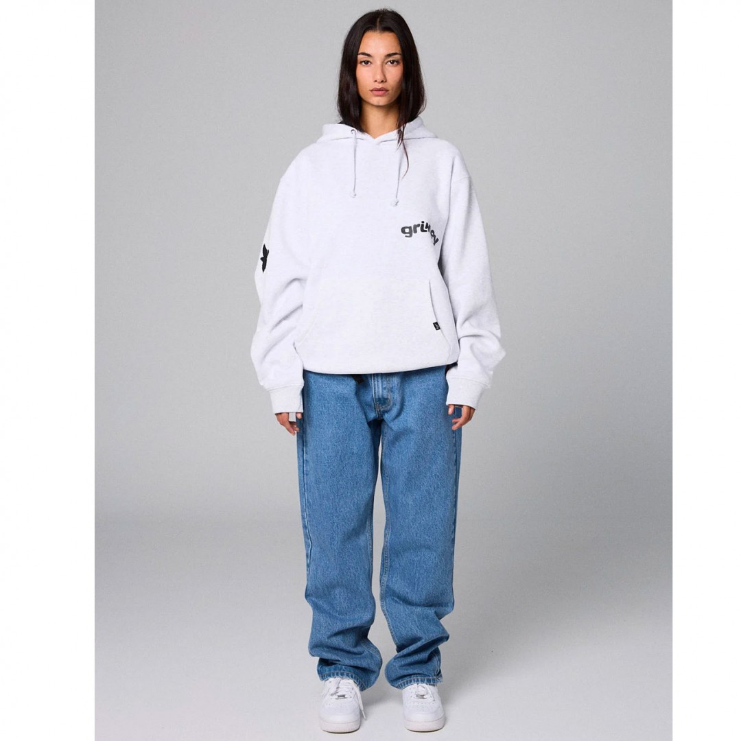 GRIMEY THE PLANET REGULAR HOODIE GCH651-SPG Γκρί