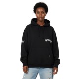 GRIMEY THE PLANET REGULAR HOODIE GCH651-BLK Μαύρο Εικόνα 1
