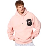 GRIMEY ROYAL PAW HOTFIX REGULAR HOODIE GCH645-PNK Ροζ Εικόνα 1