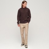 SUPERDRY OVERDYED LOGO LOOSE CREW M2013093A-8PZ Καφέ Εικόνα 3