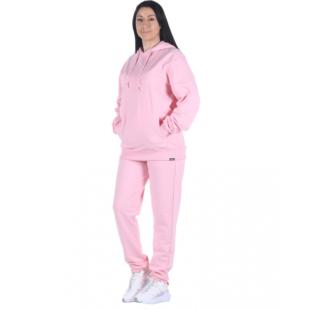 DISTRICT75 UNISEX ECO-FRIENDLY HOODIE 221MHO-100-0P8 Ροζ