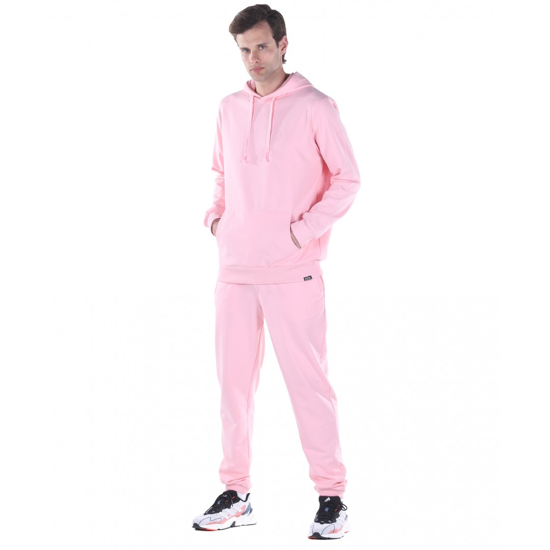 DISTRICT75 UNISEX ECO-FRIENDLY HOODIE 221MHO-100-0P8 Ροζ