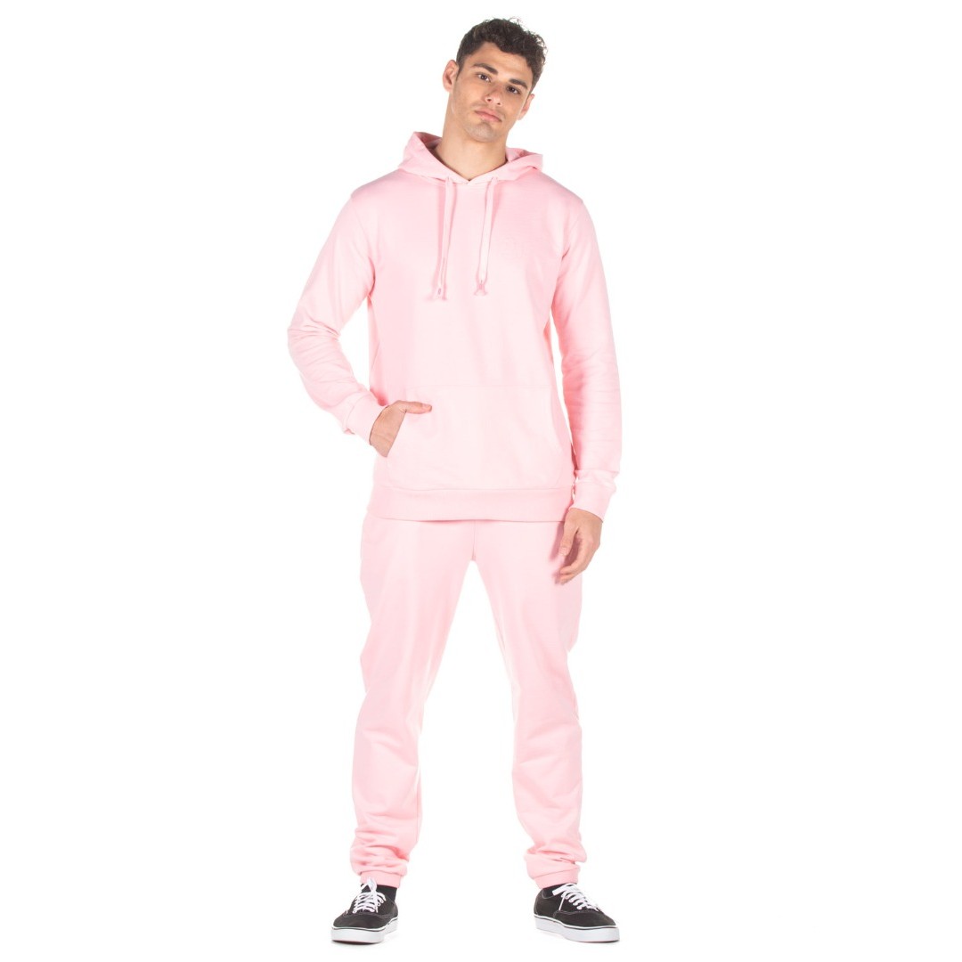 DISTRICT75 UNISEX ECO-FRIENDLY HOODIE 221MHO-100-0P8 Ροζ