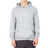GSA SPORT LOGO HOODIE (BRUSHED) 28-1404-GREY MELANGE Grey Image 