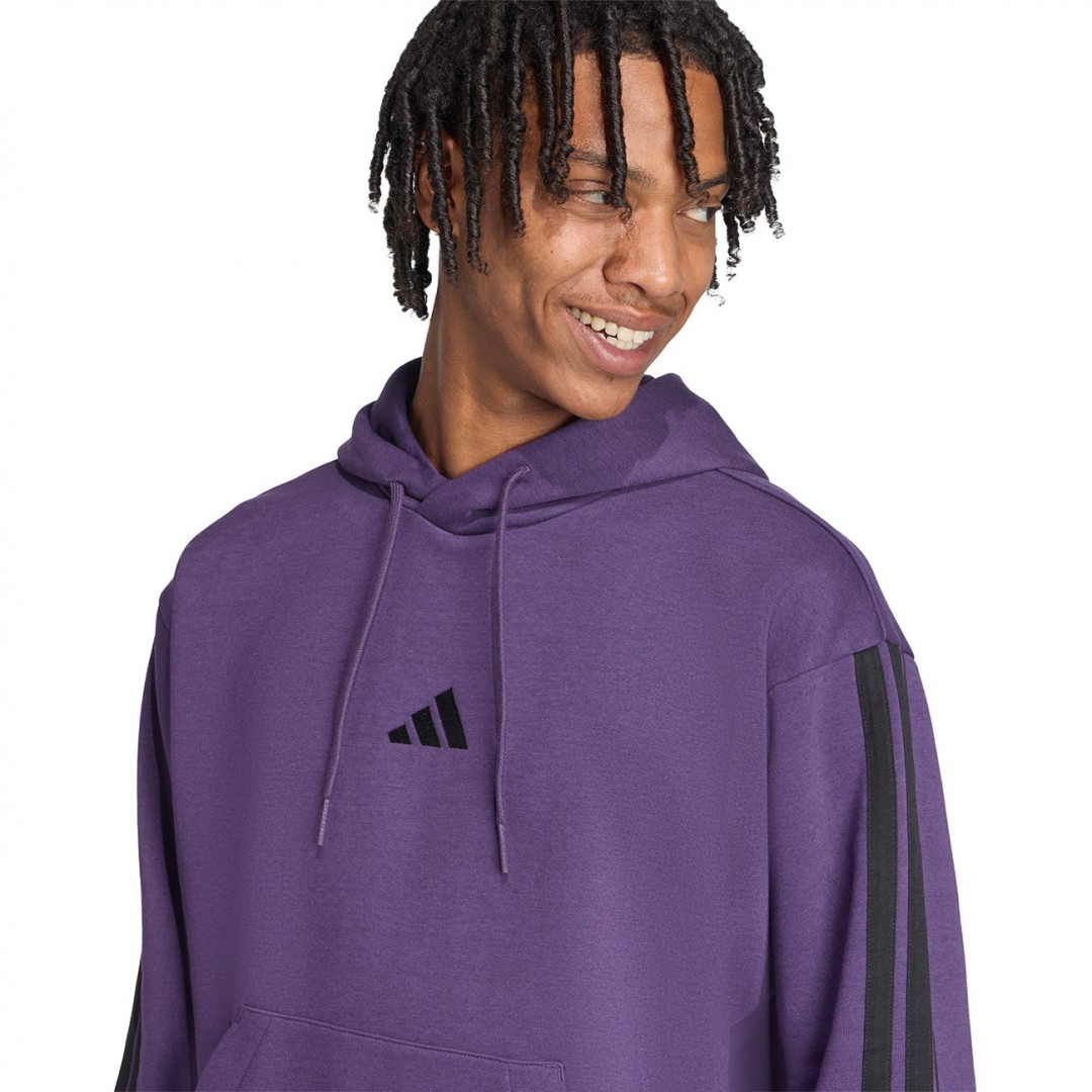 adidas sportswear M 3S FL HD JX0740 Μωβ