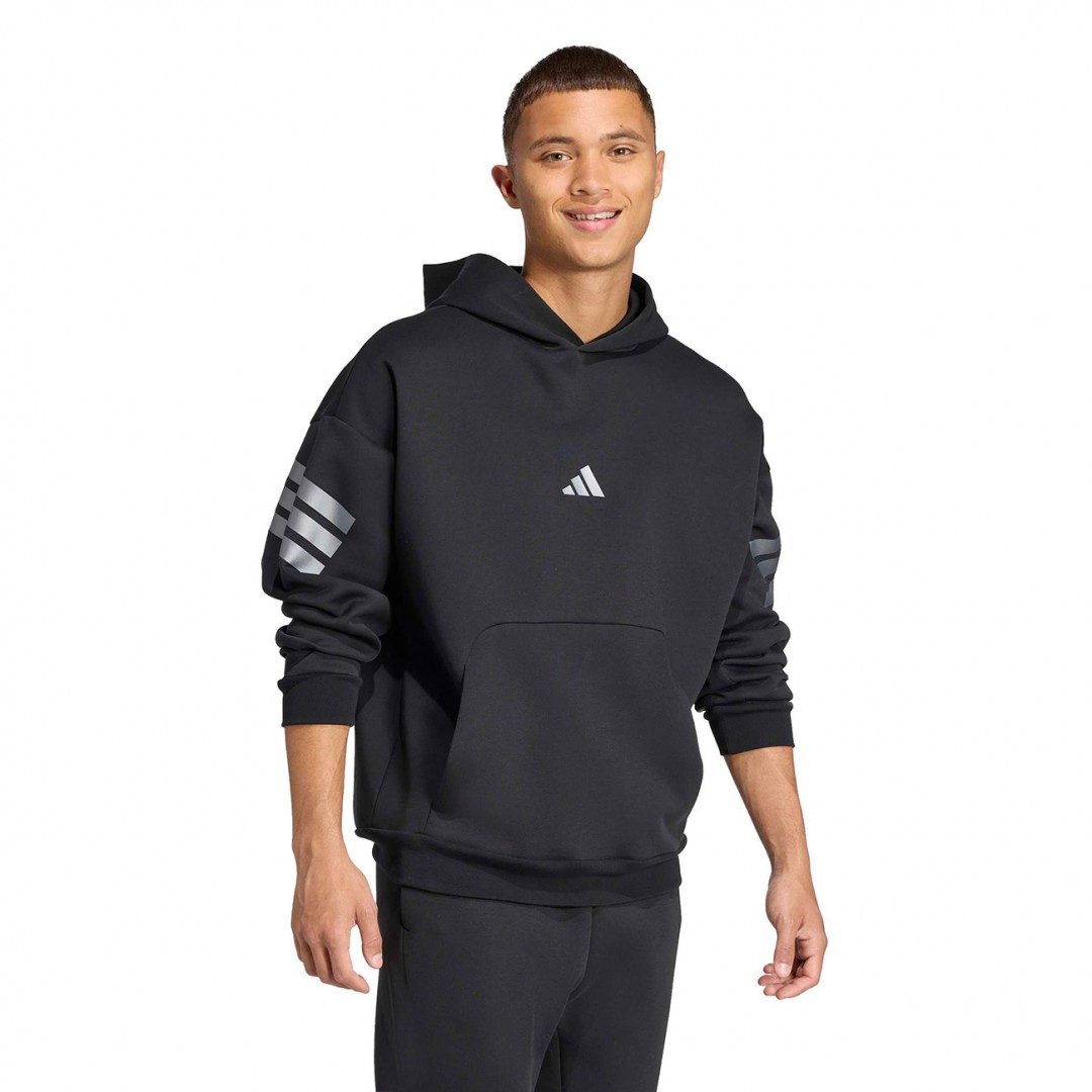 adidas sportswear M FI 3S HD HLD JX1956 Μαύρο