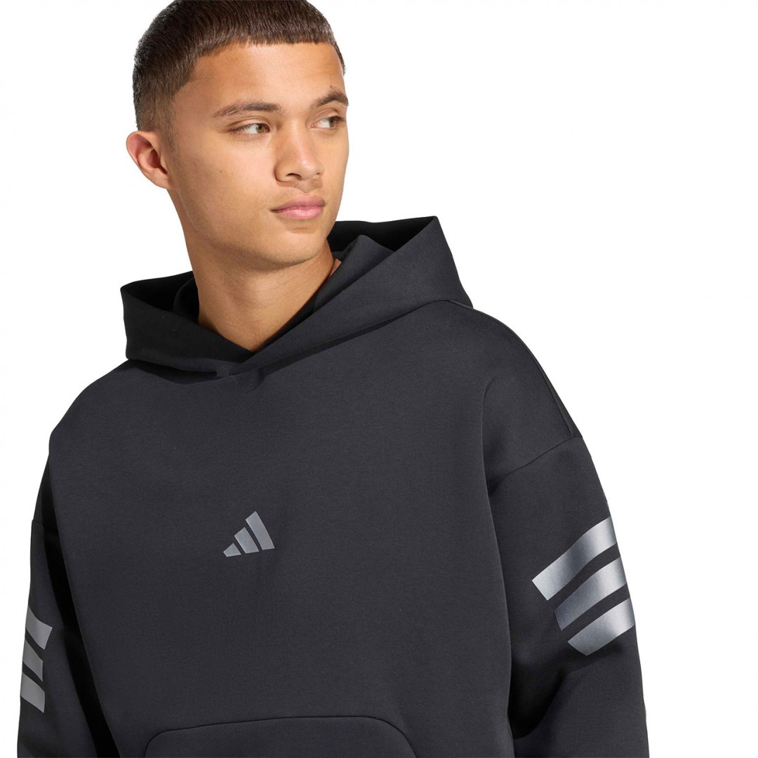 adidas sportswear M FI 3S HD HLD JX1956 Μαύρο