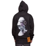 FORGOTTEN FACES ATHENA ULTRA HEAVY COTTON BOX HOODY FOF0022-BLACK Μαύρο Εικόνα 0