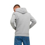 JACK & JONES JJECORP LOGO SWEAT HOOD 12152840-3151889 Γκρί Εικόνα 0