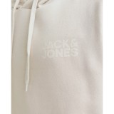 JACK & JONES JJECORP LOGO SWEAT HOOD 12152840-4607067 Εκρού Εικόνα 1