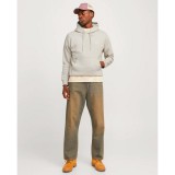 JACK & JONES JJECORP LOGO SWEAT HOOD 12152840-4607067 Εκρού Εικόνα 4
