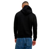JACK & JONES JJECORP LOGO SWEAT HOOD 12152840-3150579 Μαύρο Εικόνα 0