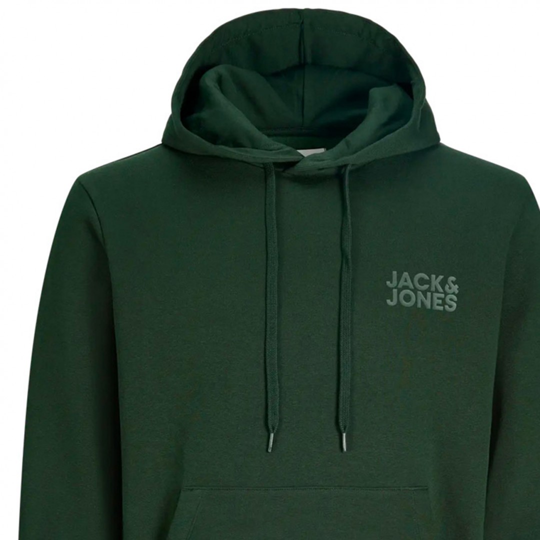 JACK & JONES JJECORP LOGO SWEAT HOOD 12152840-5027882 Green