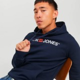 JACK & JONES JJECORP OLD LOGO SWEAT HOOD NOOS 12137054-2779033 Μπλε Εικόνα 1