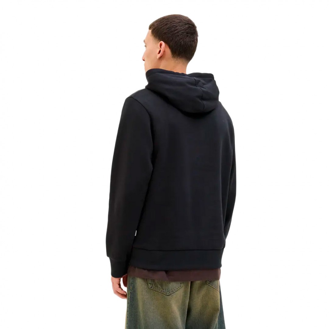 JACK & JONES JJELOGO SWEAT HOOD 2 COL 25/26 NOOS 12279649-4783785 Μαύρο