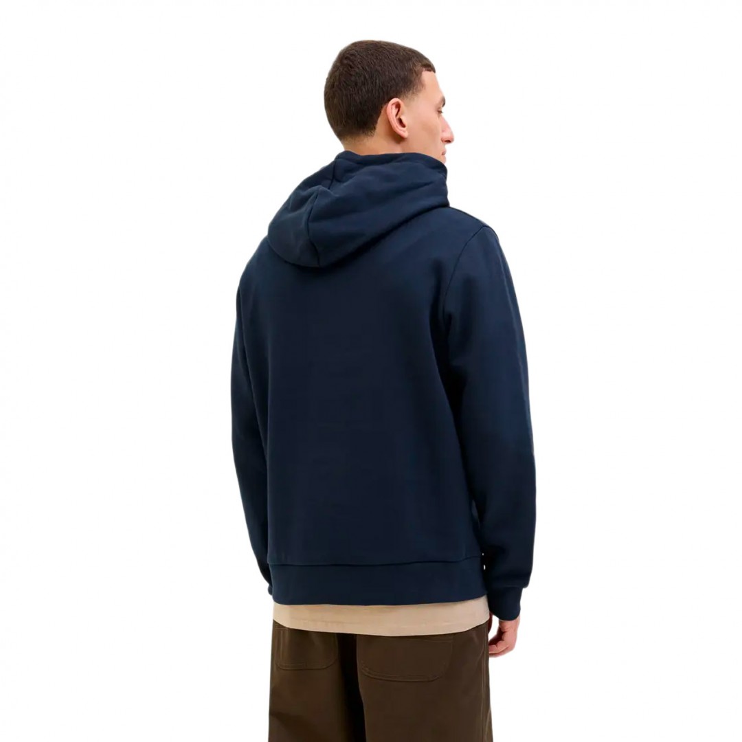 JACK & JONES JJELOGO SWEAT HOOD 2 COL 25/26 NOOS 12279649-4783779 Μπλε