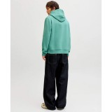 JACK & JONES JJELOGO SWEAT HOOD 2 COL 25/26 NOOS 12279649-4913959 Τιρκουάζ Εικόνα 3