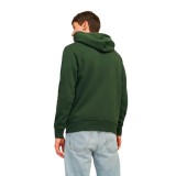 JACK & JONES JJELOGO SWEAT HOOD 2 COL 24/25 NOOS 12255617-4517288 Green Image 0