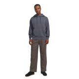 JACK & JONES JJECHARGE FADED SWEAT HOOD NOOS 12268272-4668664 Coal Image 1