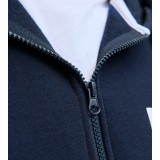 JJ REBEL JREBRAKIM SWEAT ZIP HOOD 12279424-SKY CAPTAIN Μπλε Εικόνα 2