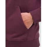 JJ REBEL JREBRAKIM SWEAT ZIP HOOD 12279424-VINEYARD WINE Μπορντό Εικόνα 2
