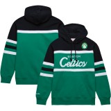 MITCHELL & NESS NBA HEAD COACH HOODIE CELTICS FPHD6293-BCEYYPPPKYGN-KELLY GREEN Green Image 1