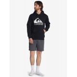 QUIKSILVER BIG LOGO HOOD EQYFT04450-KVJ0 Black Image 3