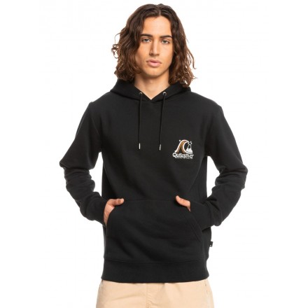 QUIKSILVER ROLLING CIRCLE HOOD EQYFT04669-KVJ0 Μαύρο