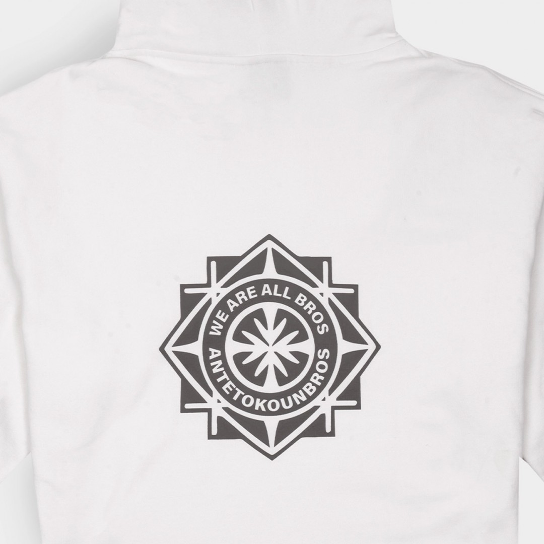 ANTETOKOUNBROS AB TRIBE HOODIE OVER.F APCD352U32-101 Ecru