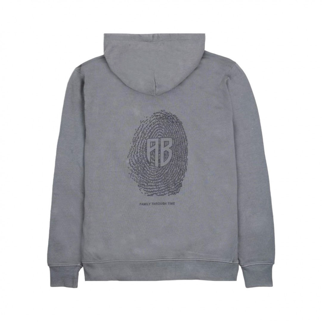 ANTETOKOUNBROS LEAVE YR MARK HOODIE REG.F APCD352U35-330 Coal