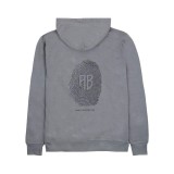 ANTETOKOUNBROS LEAVE YR MARK HOODIE REG.F APCD352U35-330 Coal Image 0
