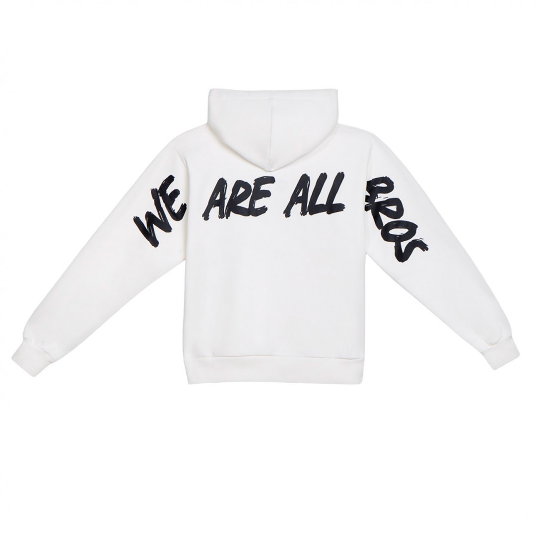 ANTETOKOUNBROS WE ARE ALL BROS HOODIE OVER.F APCD352U64-101 White